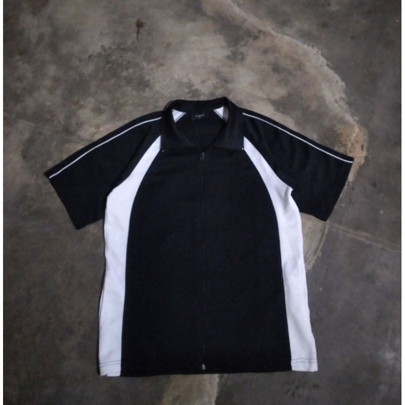 tracktop lengan pendek