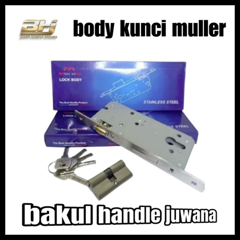 Body kunci kupu tarung body pelor MULLER SUS 304