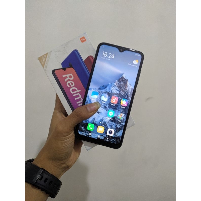 Hp seken Redmi 8a 32+2 gb 4g lte os 10 type c normal garansi