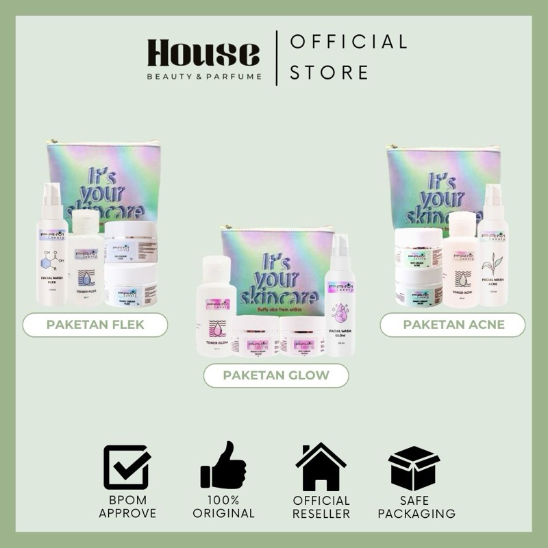 PRM LUXURY SKINCARE (GLOW, ACNE, FLEK SERIES)