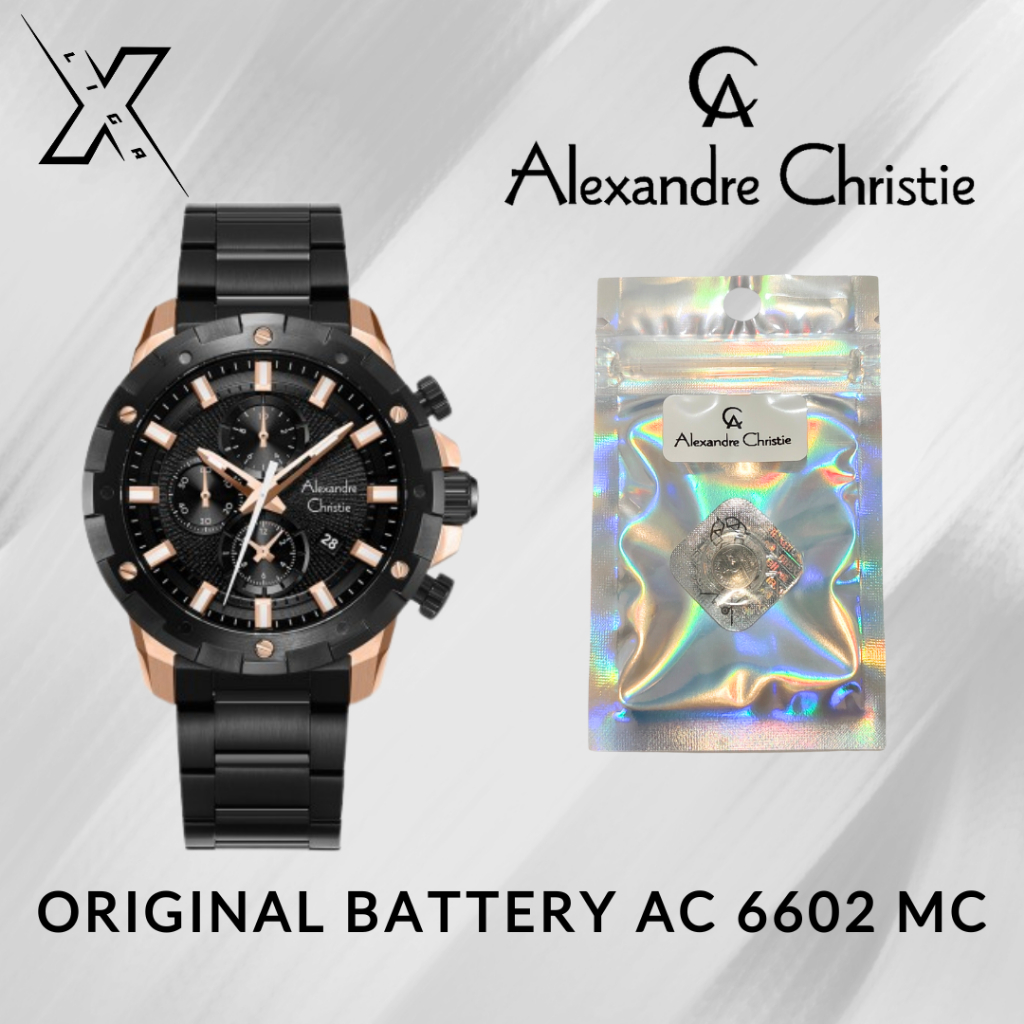 Baterai Original Alexandre Christie AC 6602 MC