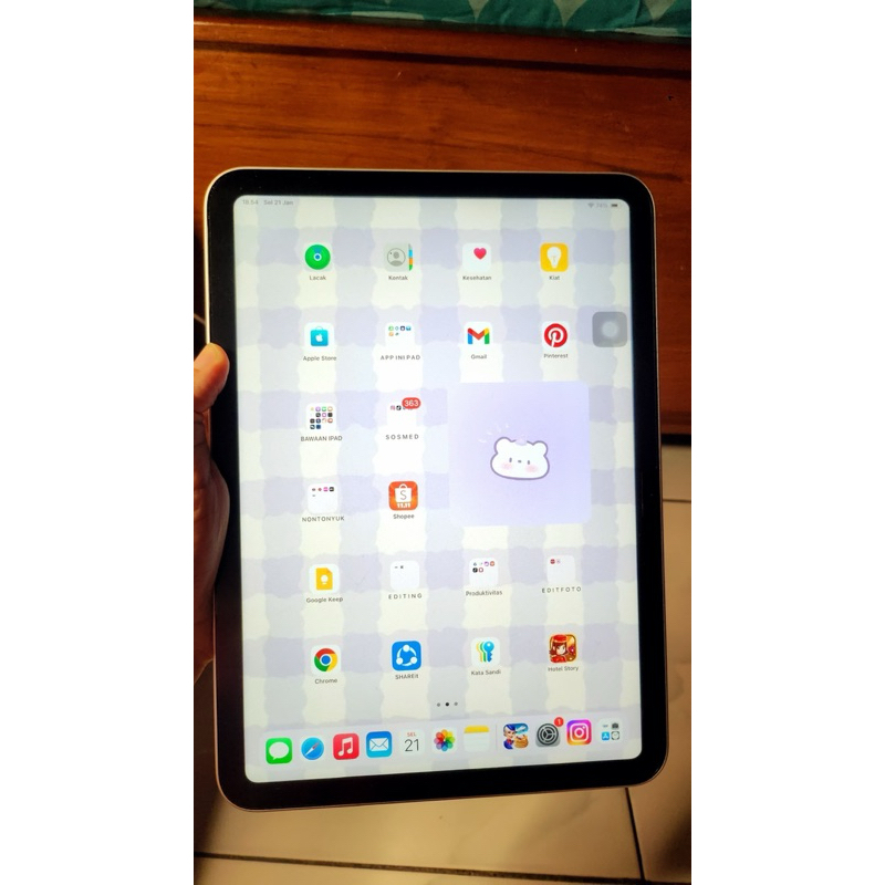 Ipad 10 gen silver 64 GB second garansi