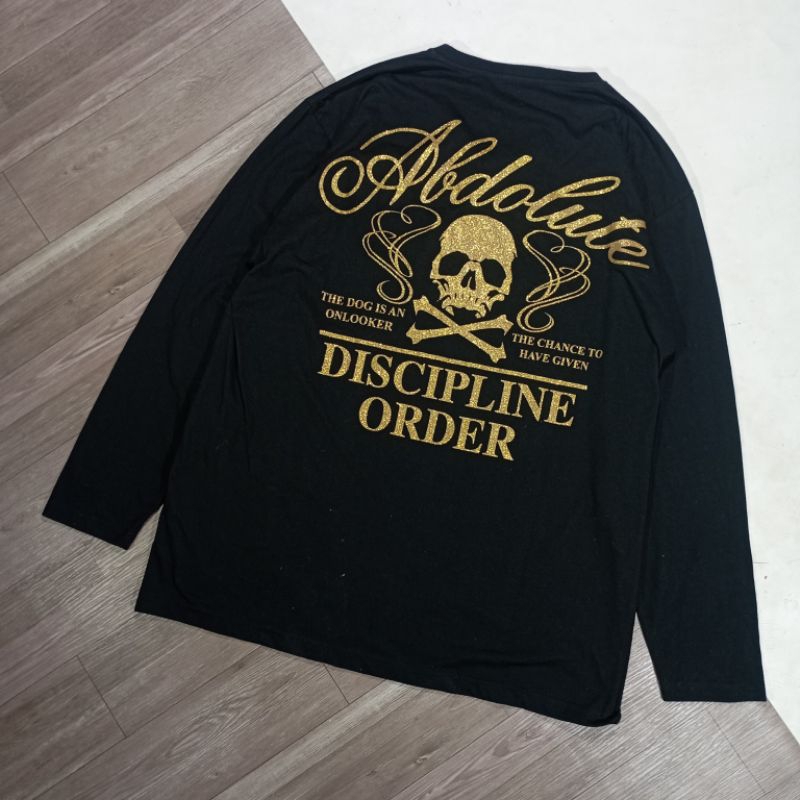 Baju kaos lengan panjang PLEGGI SKULL japan