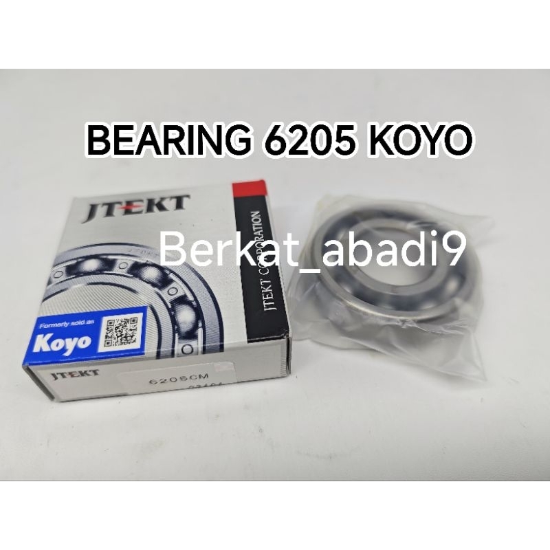 [ Koyo Japan ] Bearing klahar kolahar kelahar 6205 koyo