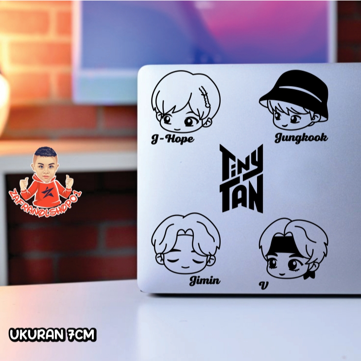 Cutting Stiker TinyTAN BTS CHIBI BTS MEMBER ARMY