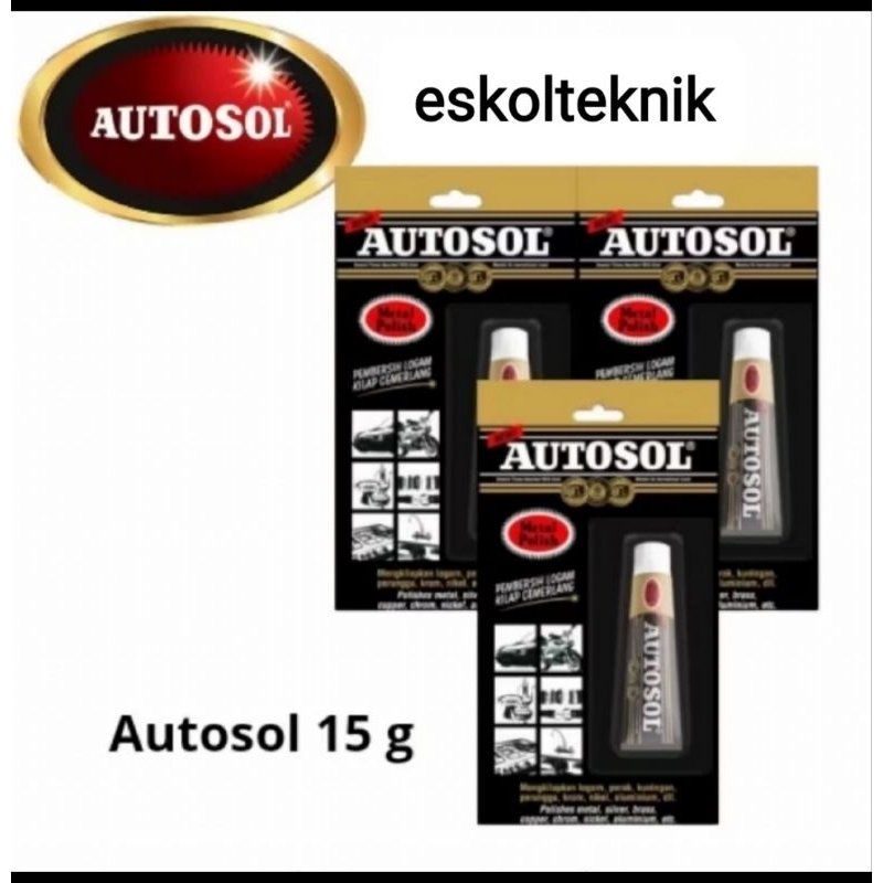 Autosol 15 Gram/Autosol Metal Polish 15 gram