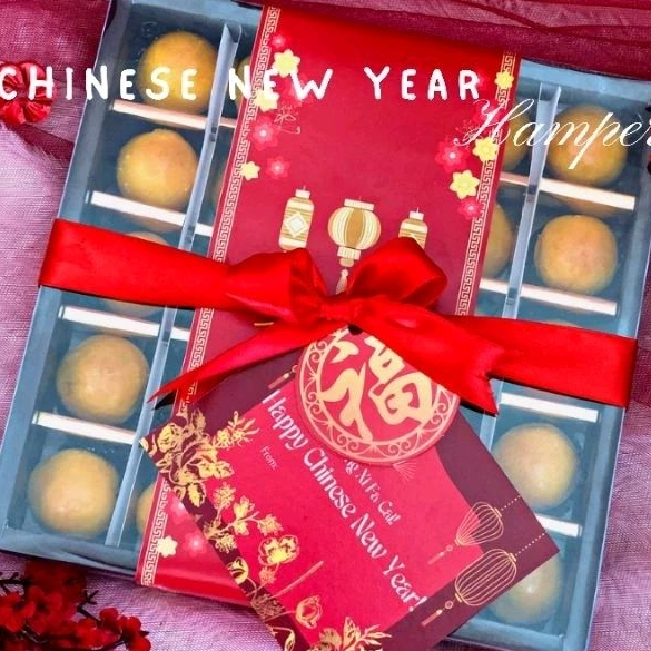 

KANIA - CNY Hampers IMLEK Gift Kue Kering Bolu Jadul - FREE GREETING CARD