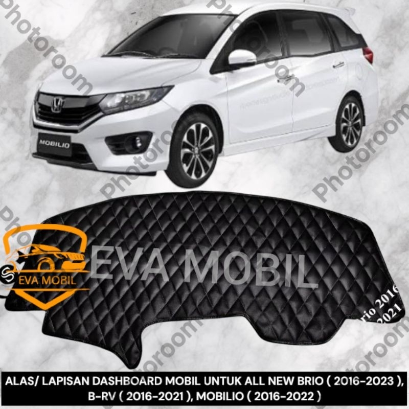Cover Aksesoris Interior Alas/ Lapisan Dashboard Mobil Mobilio Tahun 2016-2022/ Bahan Kulit Sintetis
