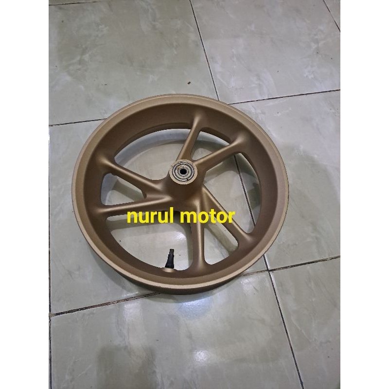 velg pelek depan nmax old gold original copotan