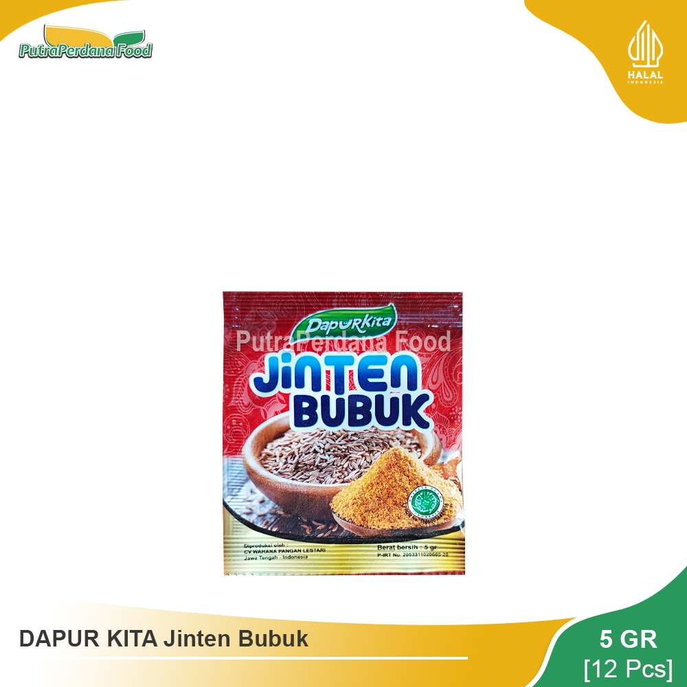 

DAPUR KITA Jinten Bubuk 5gr (12 Pcs)