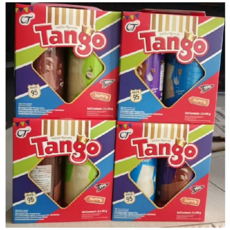 

Tango wafer hampers lebaran / idul Fitri kartonan isi 12*(2*50gr)