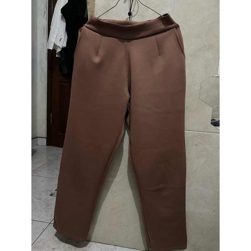 preloved celana kulot scuba