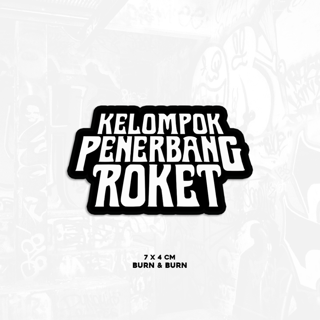 

Kelompok Penerbang Roket | Stiker Satuan | Sticker Vinyl | Stiker Helm | Stiker Tumbler | Stiker Laptop | Stiker Glossy