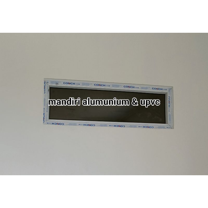 kusen kaca mati upvc