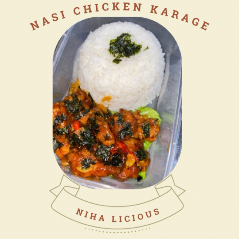 

Nasi Chicken Karage