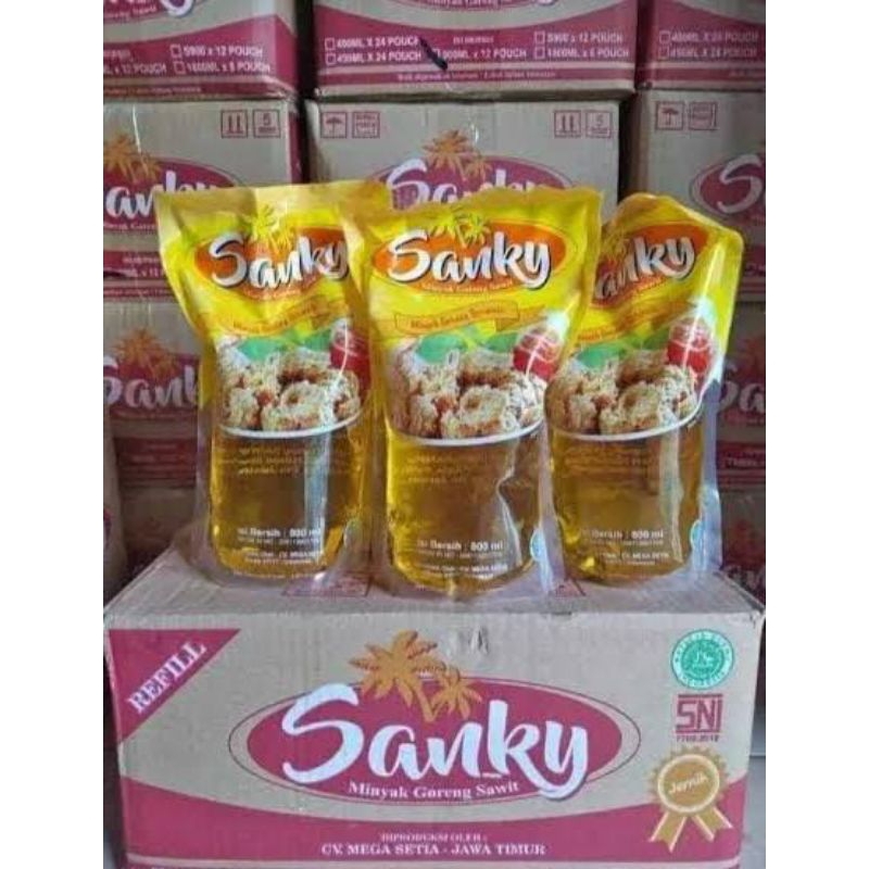 

MINYAK GORENG SANKY 900ML