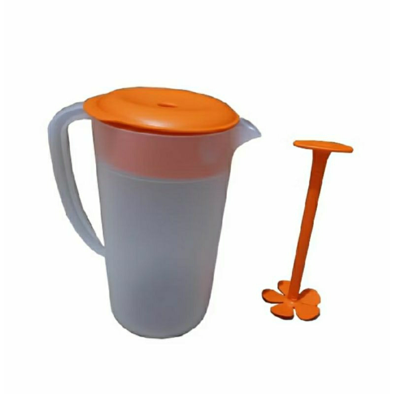Teko+pengaduk/Rosetta Pitcher 2.1L Tupperware baru