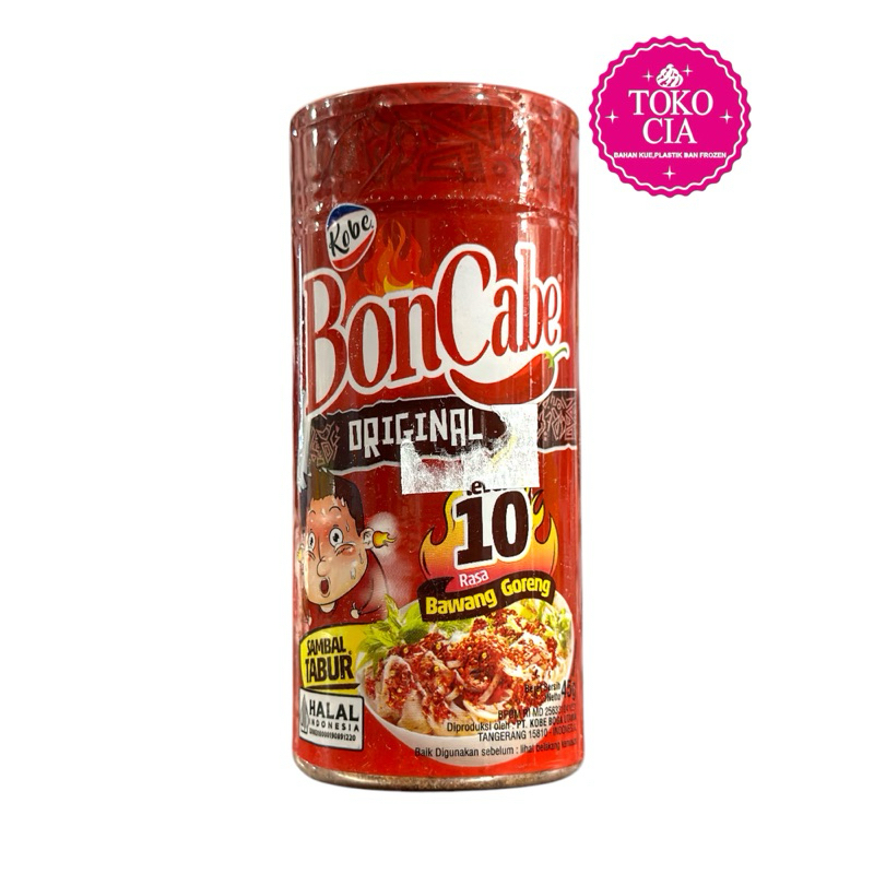 

Bon cabe Kobe Original Bawang Goreng 45g Level 10