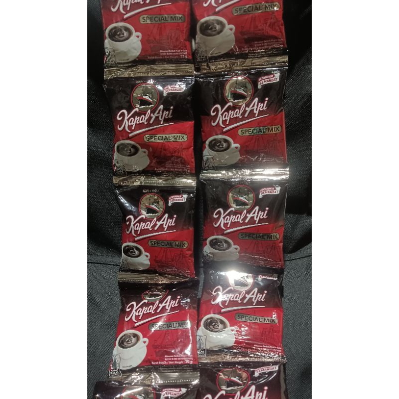 

Kopi kapal api SPECIAL mix 23g satu renteng