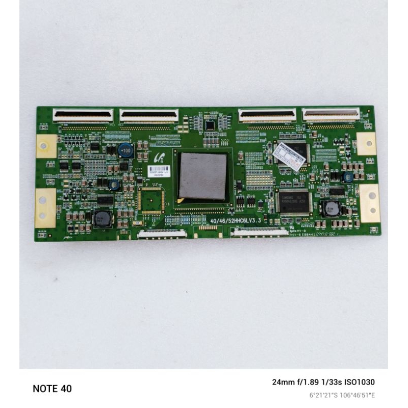 t con rv samsung la52f91bx - t con board tv samsung la52fbx