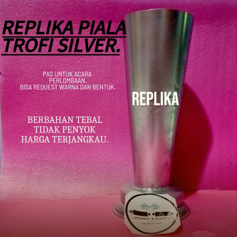 REPLIKA TROFI PIALA. bisa riques bentuk dan warna.