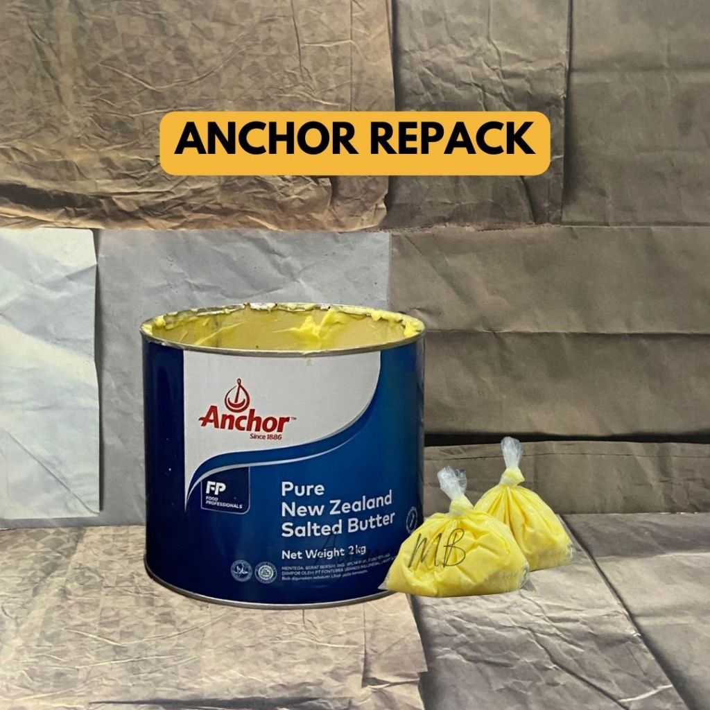 

BUTTER ANCHOR REPACK 100GR / New Zealand Salted Butter