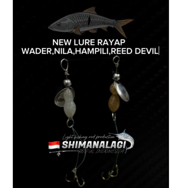 Umpan rayap lure wader shimanalagi