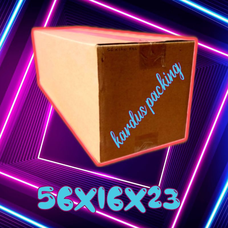 

kardus packing UK 56x16x23 kardus besar kardus kecil