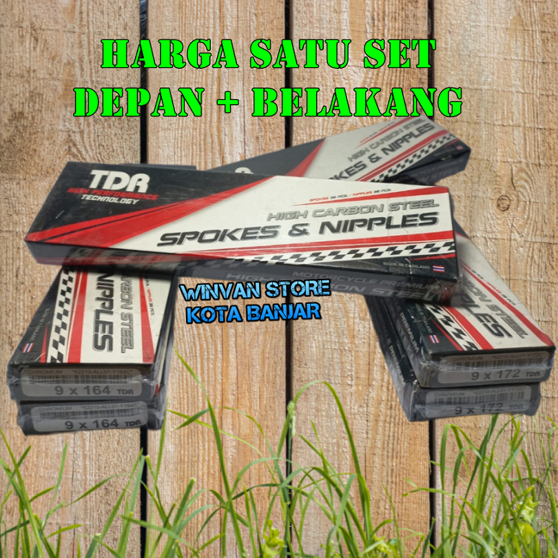 JARI JARI RUJI DEPAN BELAKANG 154 164 JUPITER Z NEW, JUPITER MX, VEGA R NEW TDR RING 17