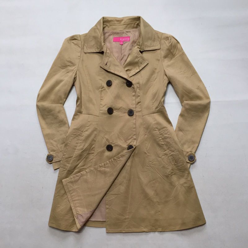 PLASTIC ISLAND TRENCH COAT KATUN JACKET