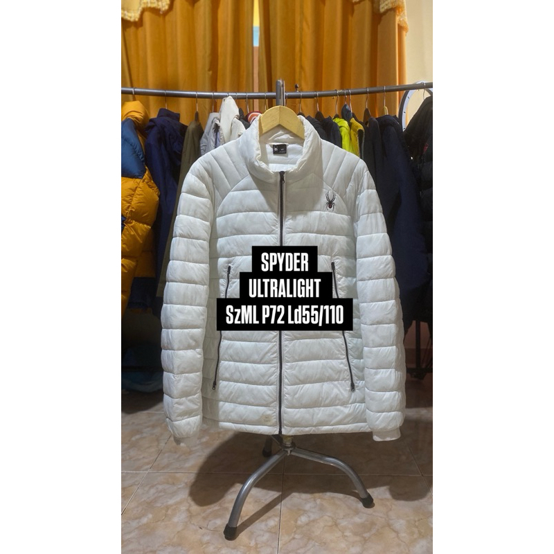 JAKET SPYDER ULTRALIGH WHITE