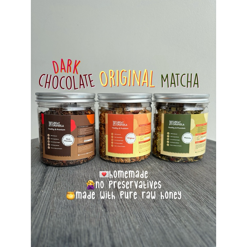 

Granola Tub 180g Sarapan Sehat Makanan Diet Rendah Kalori Termurah By The Great Granola