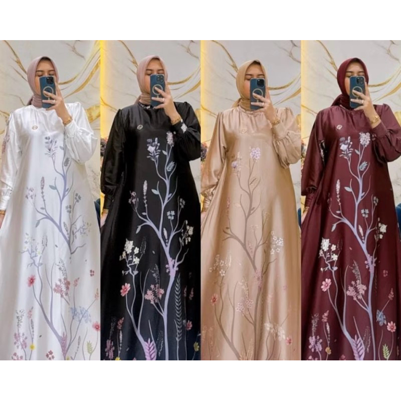 Hnna Kain Sutra Arabian Silk Premium / Kain Armani Silk Original Persetengah Meter