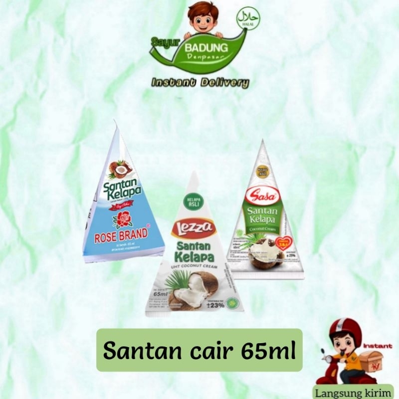 

Santan Cair Sasa, Lezza & Rosebrand 65 ml _ Denpasar