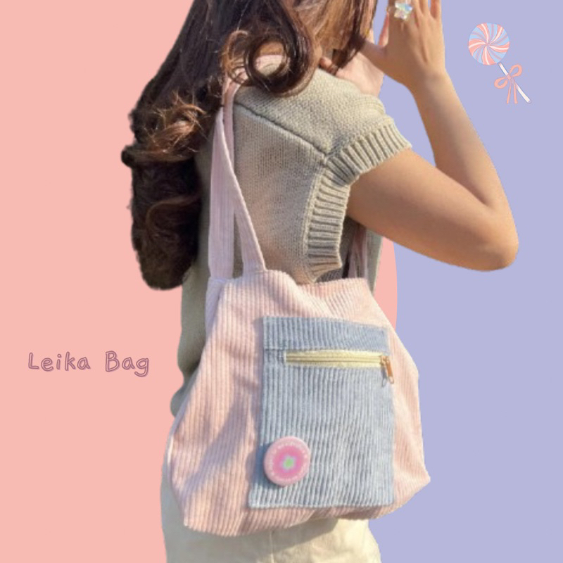 [CHAT ADMIN SEBELUM CO] Leika Bag tas Wanita totebag slingbag Ransel tas selempang murah Tas kerja t