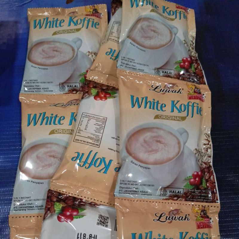 

kopi luwak white koffie 1renteng isi 10pc