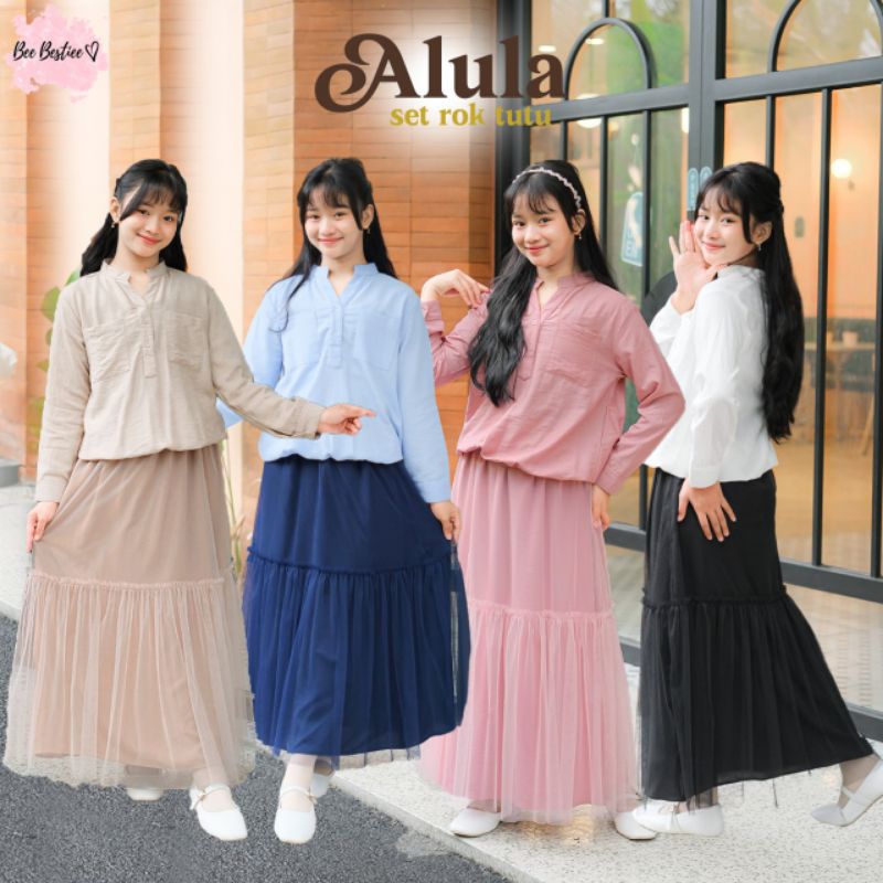 [ ALULA SET ] By BEE BESTIEE Set rok anak remaja baju setelan rok tutu anak cewek jual baju pesta ro