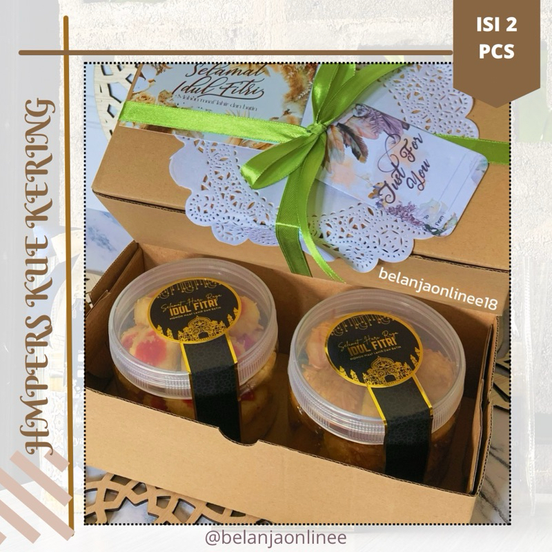 HAMPERS KUE KERING PREMIUM/KUE KERING /HAMPERS IDUL FITRIH/HAMPERS LEBARAN