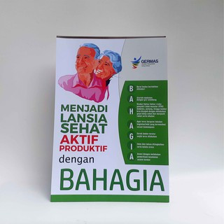 Poster Lansia Bahagia, Poster Bahagia Hidup Sehat untuk Usia Lanjut