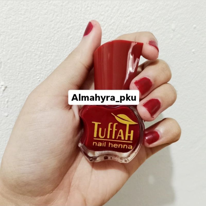 TUFFAH Nail Henna Original/ Pacar Kuku Muslimah Halal