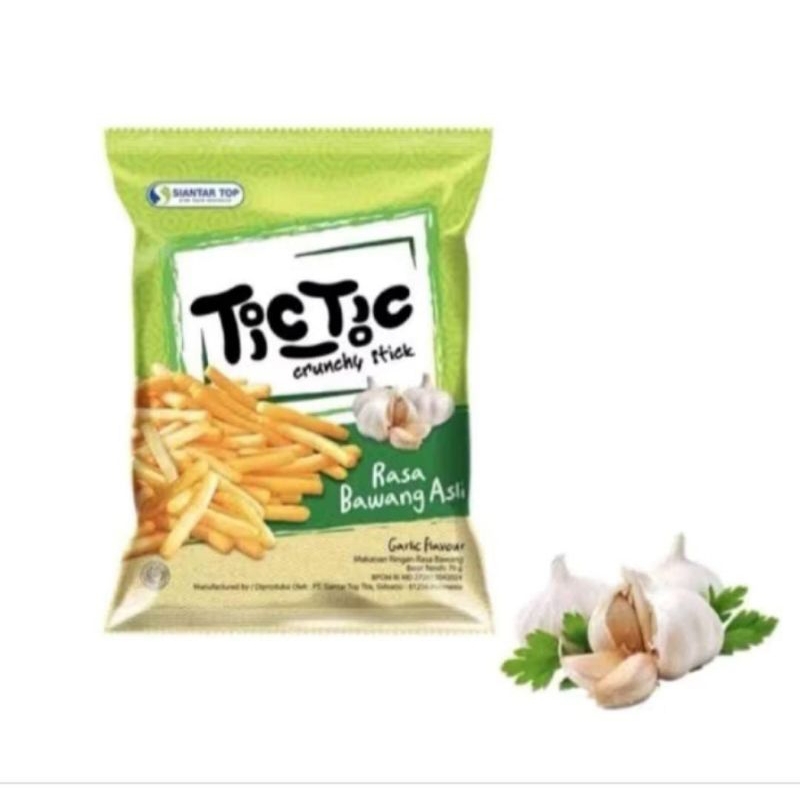 

Snack Tic Tic Rasa Bawang Asli 70g