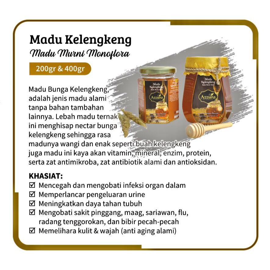 

Madu Azzura - Madu Kelengkeng