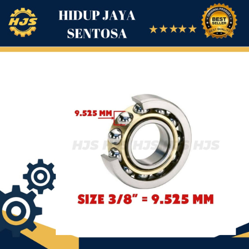 PELOR/ BOLA GOTRI/ BOLA LAKER LAHER UKURAN 3/8" 10MM