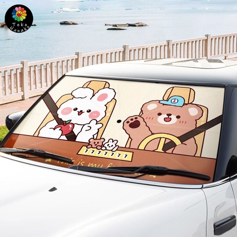 Kerai Mobil Insulasi Panas Kerai Tirai Kerai Jendela Mobil Bahan Aluminium Foil Pelindung Kaca Mobil