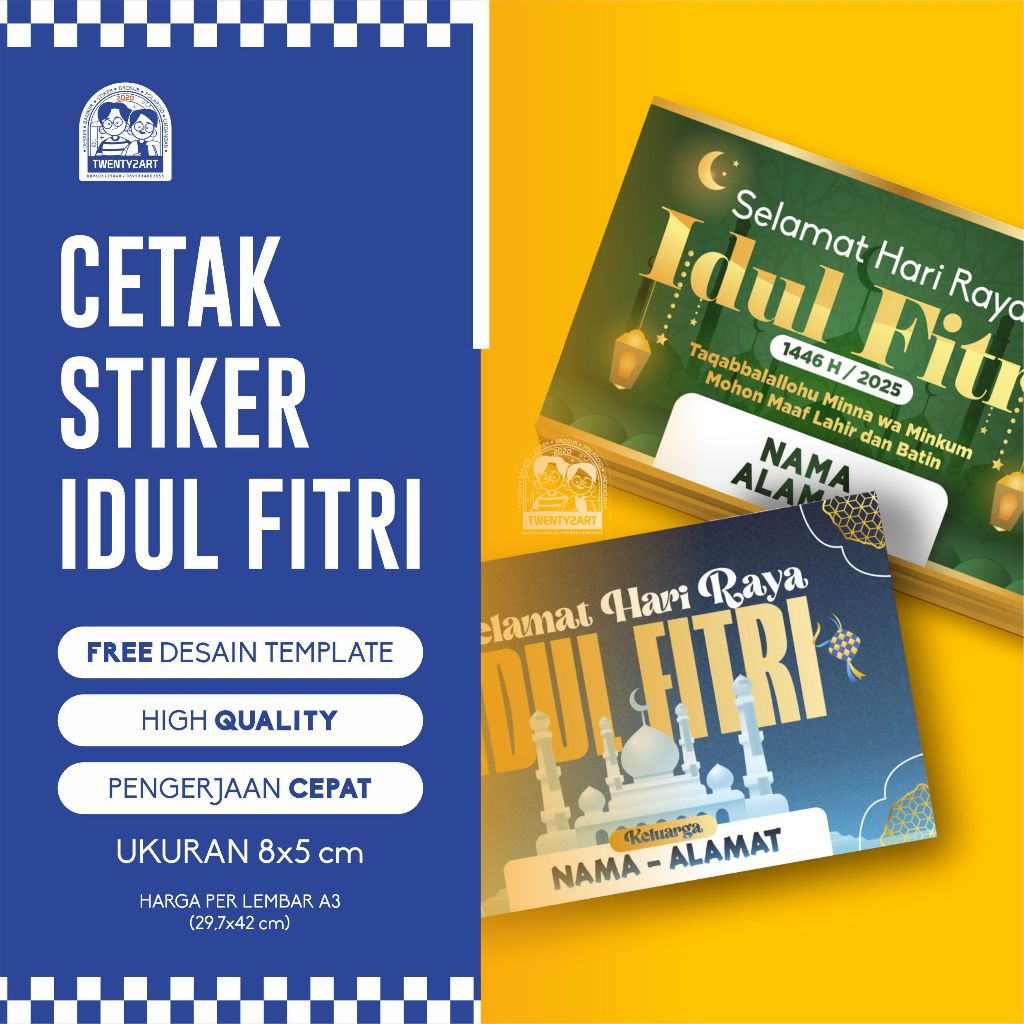 

STIKER LEBARAN/RAMADHAN/MUBARAK/IDUL FITRI CUSTOM - FREE DESAIN