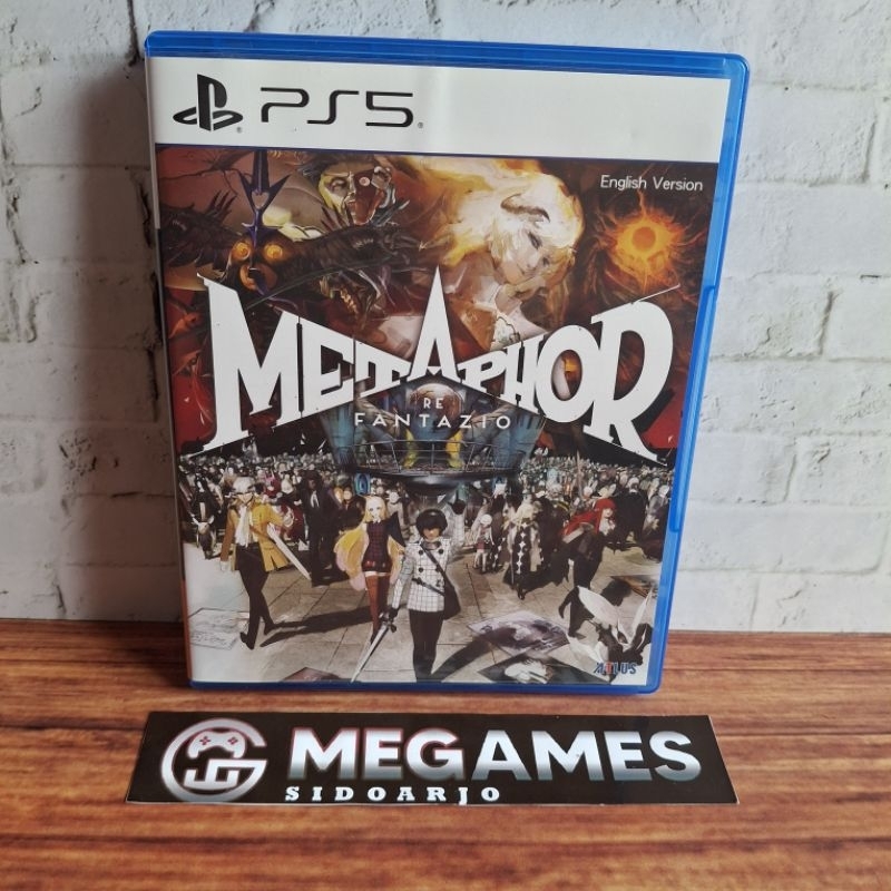 Kaset BD PS5 Metaphor ReFantazio / Metaphor Re Fantazio - Second/Bekas