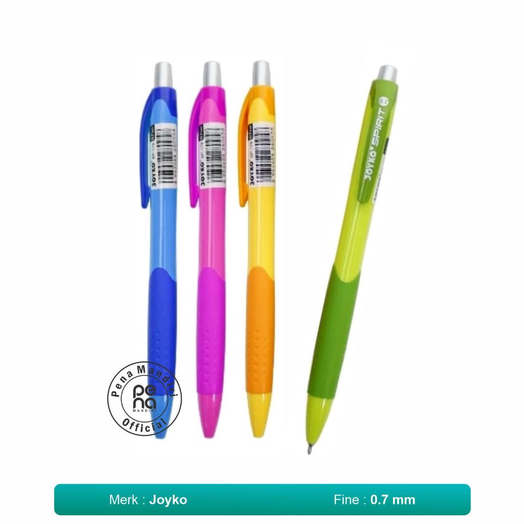

Joyko Ball Pen Pulpen Pena Spirit BP-179 Murah Eceran 1 Pcs