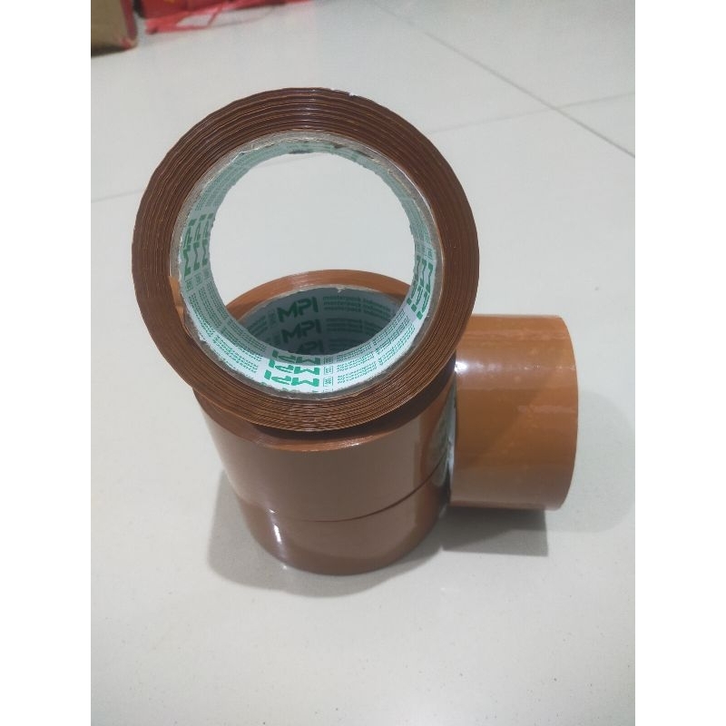 

lakban coklat besar 2inc 100yard - Lakban coklat besar MPI 48mm(2 inch) 100 yard
