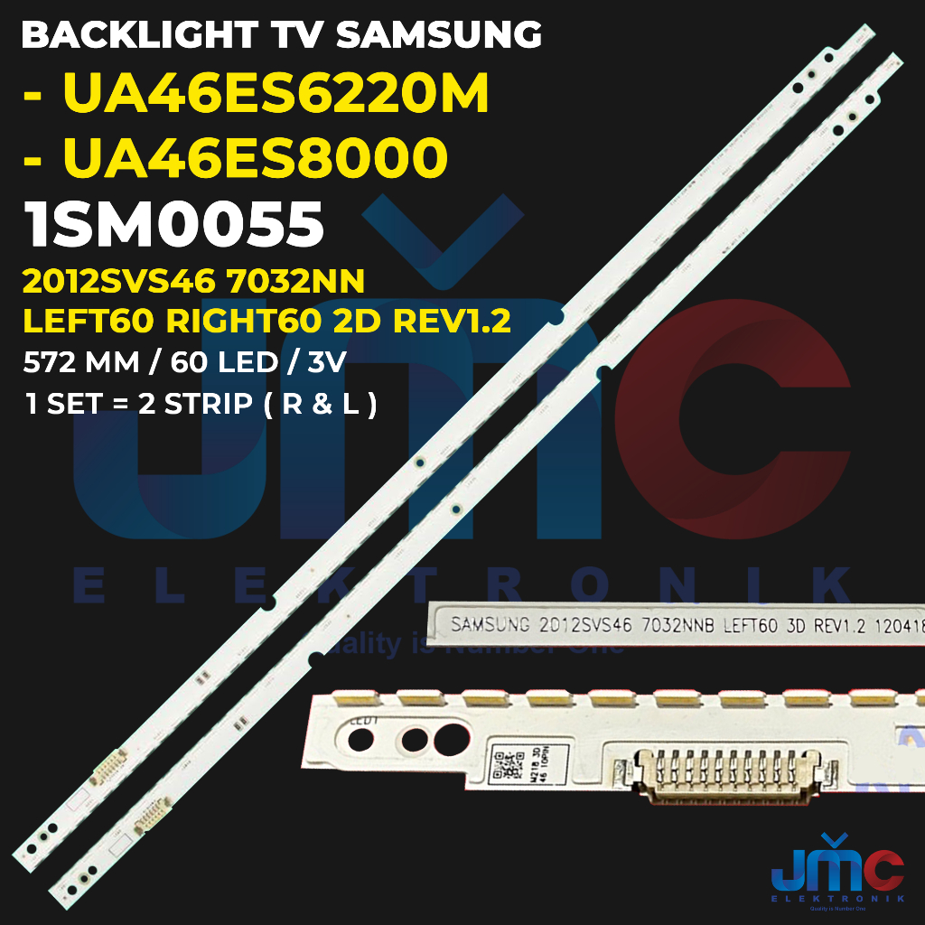 Backlight TV SAMSUNG 46 Inch UA46ES6220 UA46ES5600