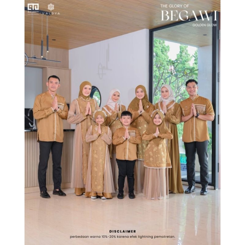 GOLDEN GLOW/BEGAWI ROYAL FAMILY BY AHZARAYY X VALDYA/FAMSET PREMIUM/ KOKO COUPLE/GAMIS SULTAN/ IEDSE